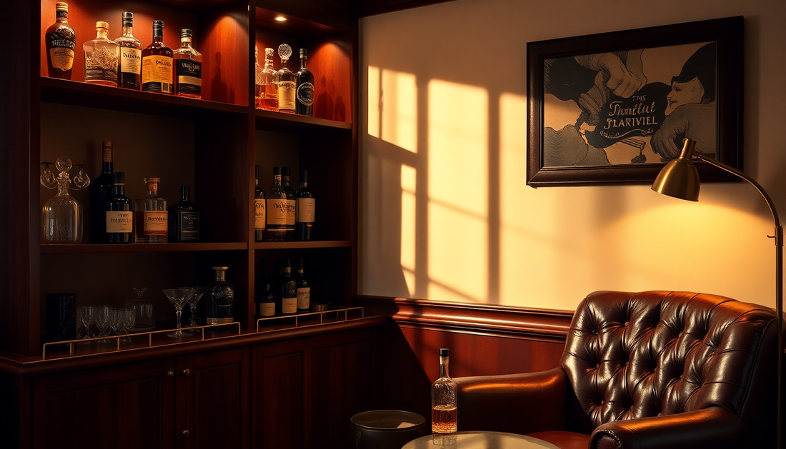 Home Bar Goals: How to Design a Stylish Corner for Whiskey or Coffee