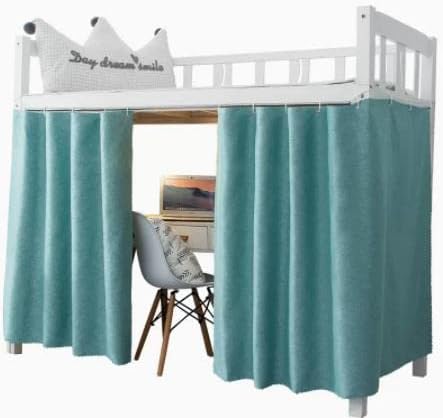 Dorm Home Solid Thicken Bunk Blackout Bed Curtains Cloth Bed Canopy Students Single Sleeper,1panel