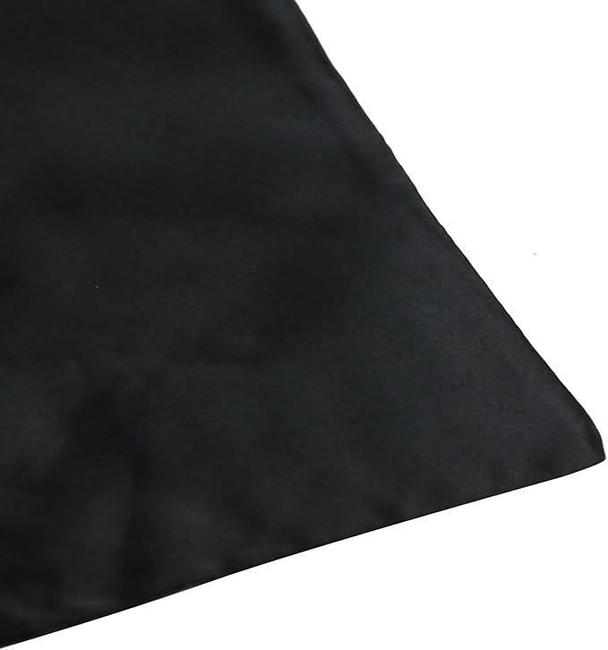 HEVSTIL 10Pcs Satin Wine Bags Wine Gift Bags with Decorative Bows,Wine Bottle Bags Reusable Wine Bottle Covers for Christmas, Wedding, Birthday, Travel, Holiday Party,Housewarming Gifts,Black