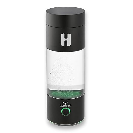 H2-Pro Hydrogen Water Bottle Generator with Latest SPE-PEM Technology (Onyx Black)