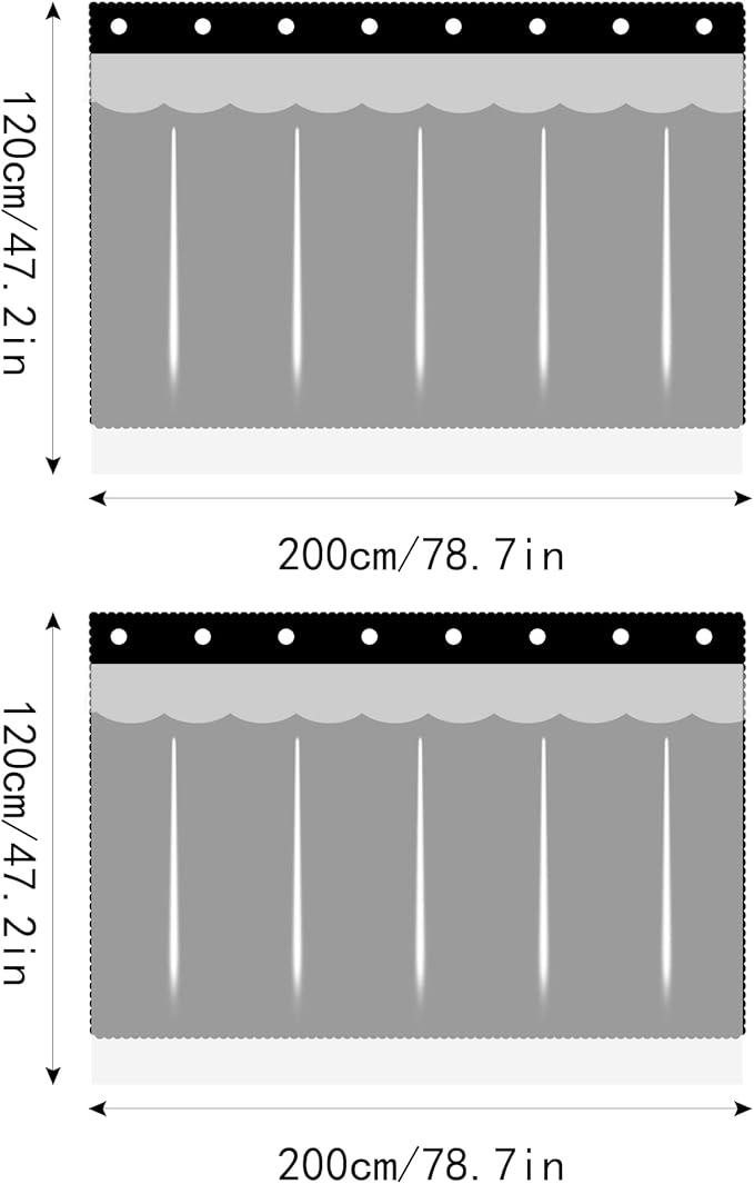 Beautiful Gauze Bunk Bed Curtains Drapes with Lace Privacy Bed Canopy for Bottom, 2 Panels, Bear Rabbit