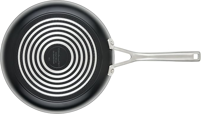 KitchenAid Hard Anodized Induction Nonstick Frying Pans/Skillet Set, 3 Piece - Matte Black