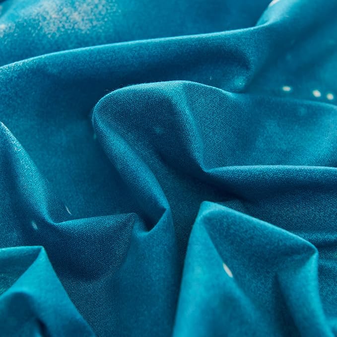 Mengersi Bed Canopy for Boys Kids,Starry Sky Gradient Reading Nook Castle Hanging House Princess Castle Bedroom Decoration (Dark Blue)