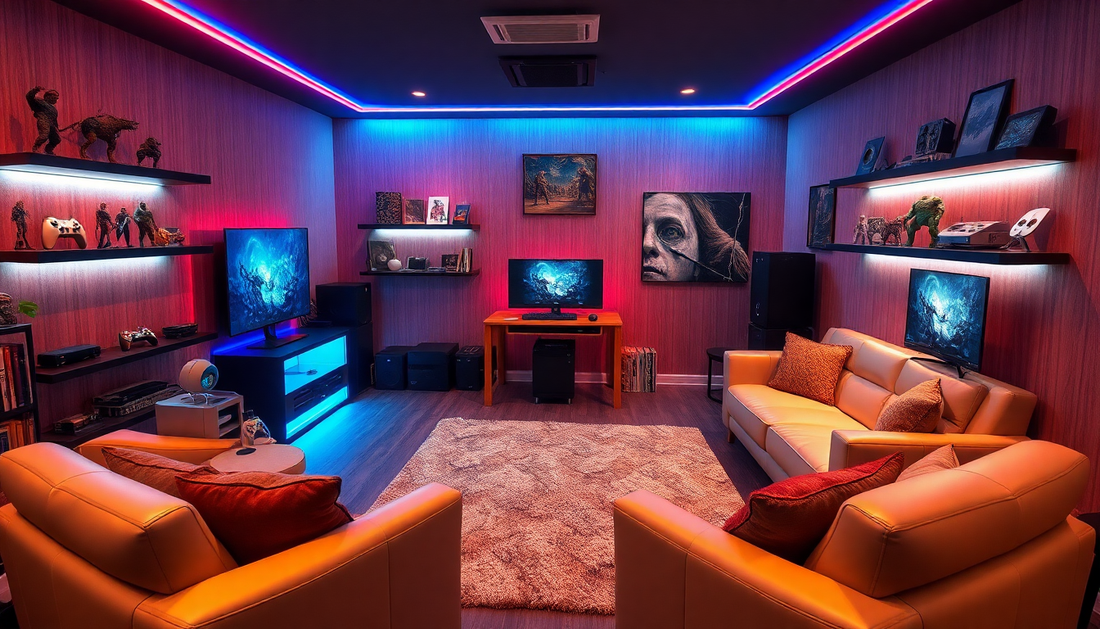 Game Room Upgrade: Turning Your Space into the Ultimate Chill Zone
