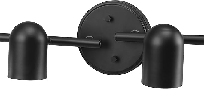 Globe Electric 60029 Roland 4-Light Foldable Track Lighting, Matte Black, Bulb Not Included