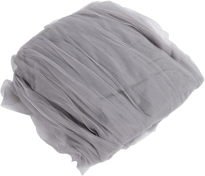 Bed Tent Net Mesh Bed Tent Stylish Breathable Canopy, Canopy Netting with Grey Pink Easy Setup for Bedroom Guest Room (Gray)