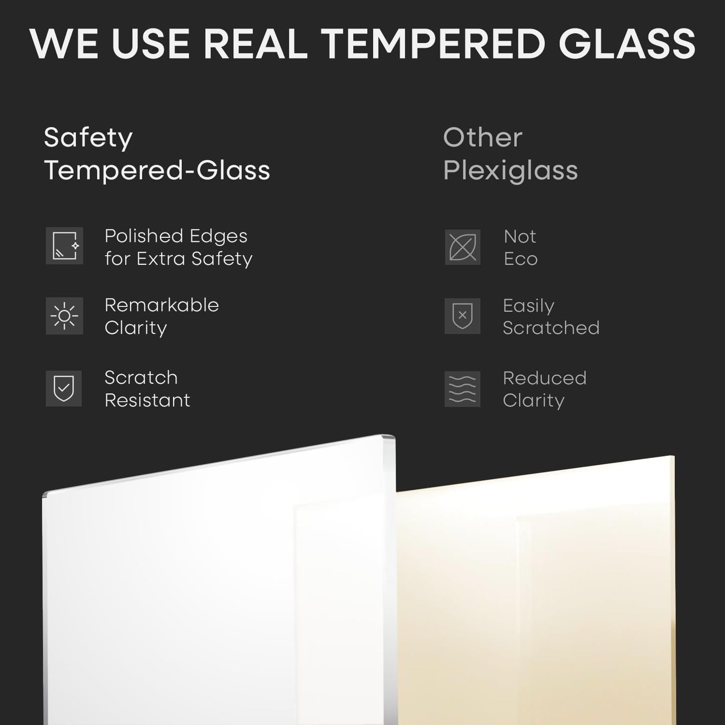 Homeforia 24x36 Walnut Wood Frame, High End Dark Oak 24x36 Large Wooden Poster Frame with Mat 20x30, 24 x 36 Brown Picture Frame Matted to 20 x 30, 36x24 Thin Frame, Tempered Glass, Wall Kit, Set of 1