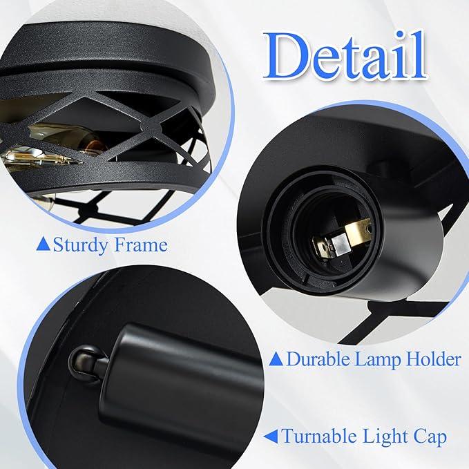 Flush Mount Ceiling Light Fixture for Hallway,2-Light Black Hallway Light Fixtures Ceiling,Light Fixtures Ceiling Mount for Kitchen,Farmhouse,Hall (2 Pack)