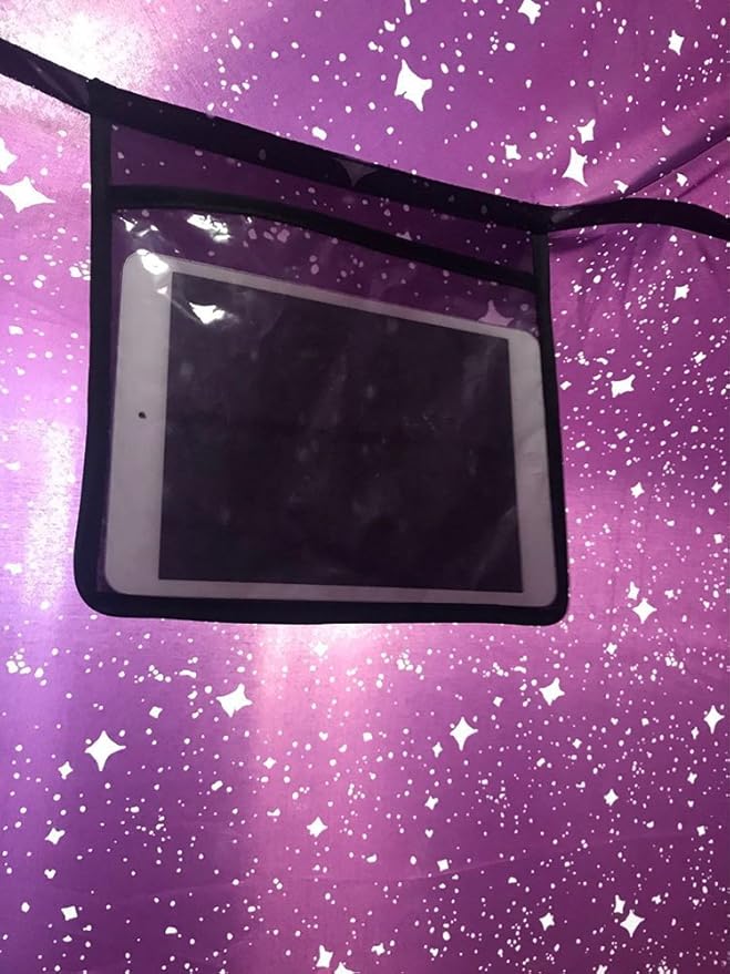 Laylala® Indoor Privacy and Play Tent on Bed Sleep Cozy in Drafty Room,Privacy Tent on Bed for Warm(Starlight)