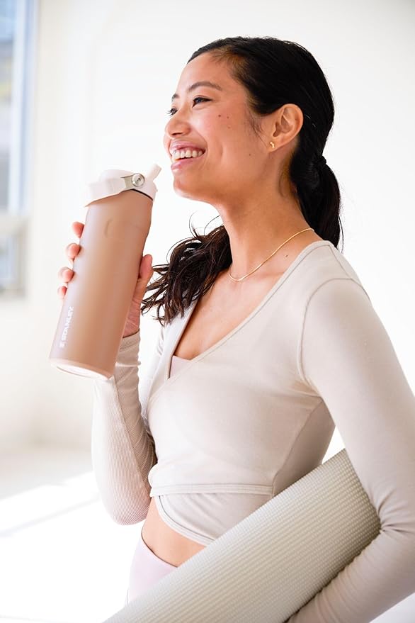 Stanley IceFlow Flip Straw 2.0 Water Bottle| Built-In Straw with Larger Opening | Lightweight & Leak-Resistant | Insulated Stainless Steel | BPA-Free