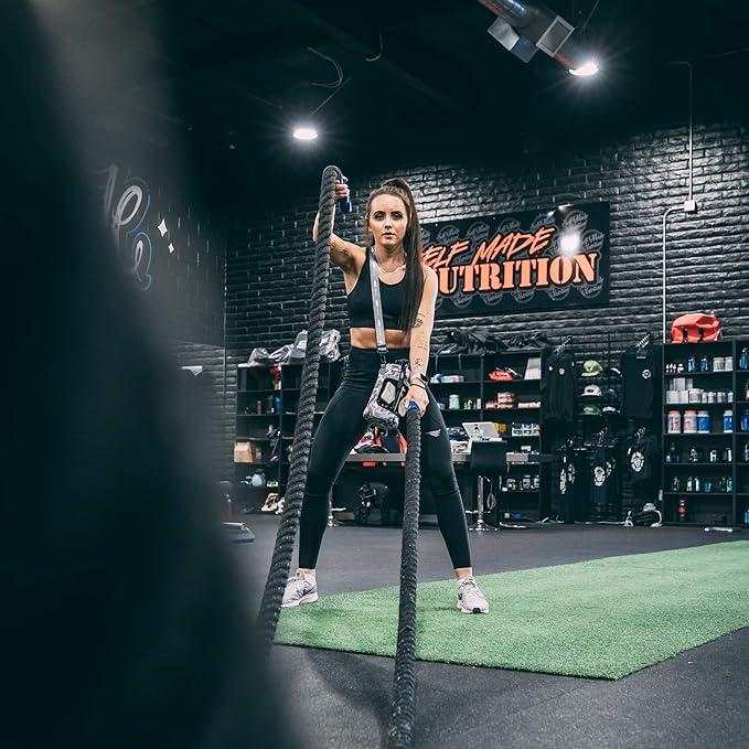 H2O Capsule 2.2L Half Gallon Water Bottle with Storage Sleeve and Covered Straw Lid – BPA Free Large Reusable Drink Container with Handle - Big Sports Jug, 2.2 Liter (74 Ounce)