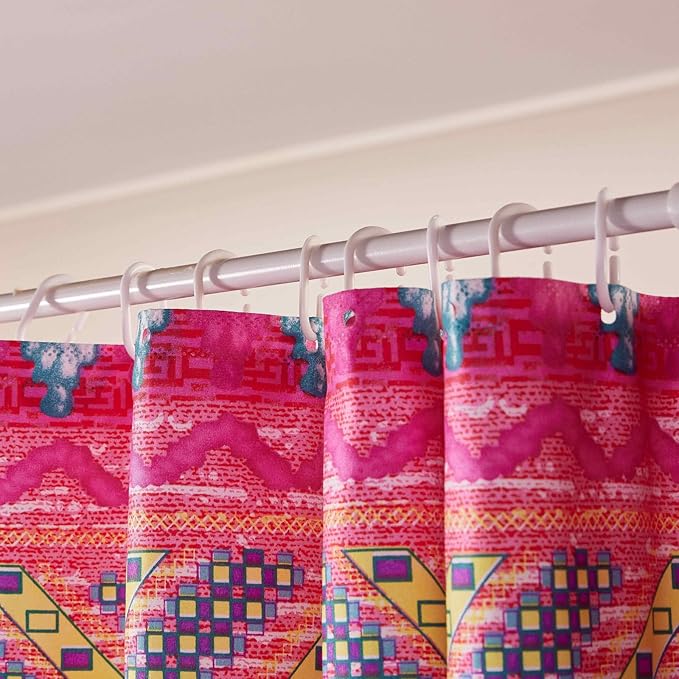 Canopy Bed Curtains 4 Corners Post Bed Canopy Curtains Queen Bed Curtain Drapes Bed Canopy for Adults & Girls Bedroom Decoration (Queen)